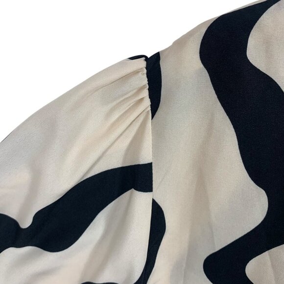 SHEIN puffed 3/4sleeve blouse size xl - Picture 6 of 16